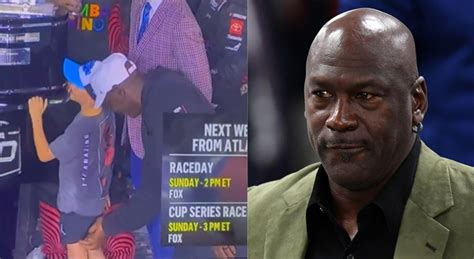 Michael Jordan under fire after post-race celebration gesture toward ...