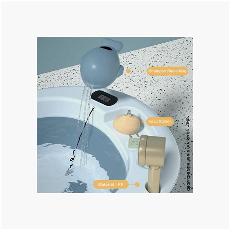 Buy Eazy Kids Temperature Controlled Foldable Bathtub W/ Intelligent Temperature Monitoring ...