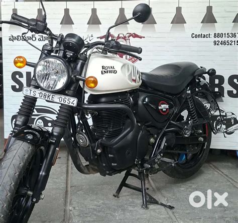 ROYAL ENFIELD HUNTER 350CC BSVI-PH2 MODEL 01/01/2024 COLOR WHITE ...