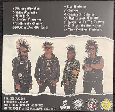 Acidez-Beer Drinkers Survivors Red Vinyl LP Reissue 2015 | eBay