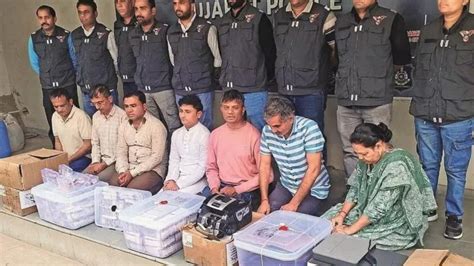 Ahmedabad police nab 7 in Rs 2.4 crore fake currency racket; AI tools ...