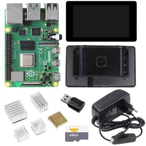 Bassy Raspberry Pi 4 Model B Development Board Dsi Screen Kit Options ...