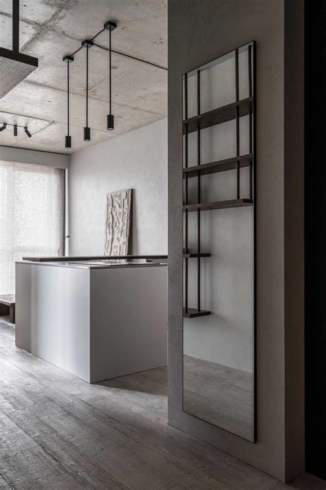 Modern Minimalist Kitchen: Concrete and Wood | Feel Design