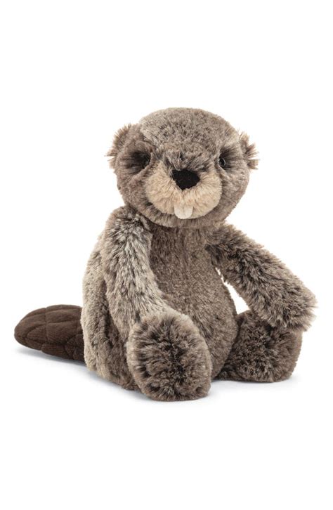 Jellycat Small Bashful Beaver Stuffed Animal | Nordstrom
