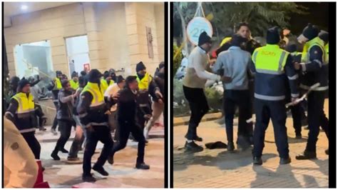 Full-blown drama as delivery agent, guards clash over food delivery mix ...