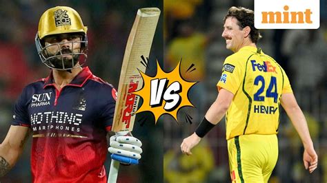 RCB vs CSK, Match 11 Preview: Head-to-Head Record, Predicted XI, Pitch ...