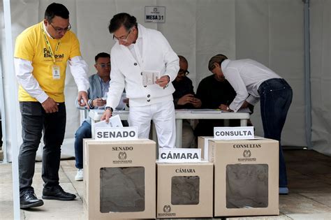 Colombians vote in legislative contest, presidential primaries ...