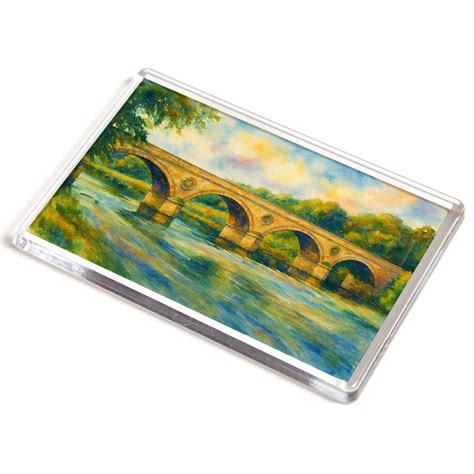 JUMBO MAGNET - The Bridge, Coldstream - Vintage Art Style | eBay UK