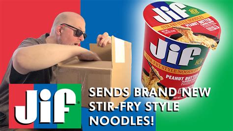 JIF Sends New Peanut Butter Stir-Fry Noodles! - THE RAMEN RATER