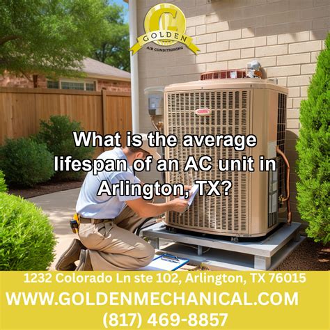 What is the average lifespan of an AC unit in Arlington, TX? | AC Repair Arlington TX | Air ...
