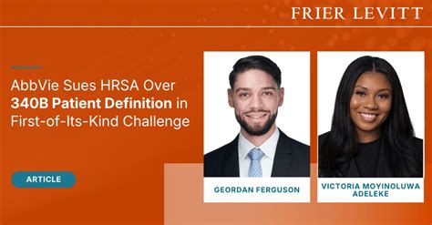 AbbVie Sues HRSA Over 340B Program Definition | Maureen J. Varco posted ...