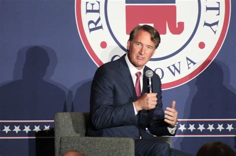 Virginia Gov. Glenn Youngkin, at Iowa GOP event, says caucuses start ...