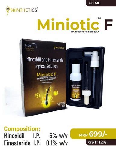 5% 60ml Minoxytop F Minoxidil And Finasteride Topical Solution at ₹ 750 ...
