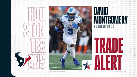 Texans find new RB1 for 2026 season, trade for Lions' David Montgomery