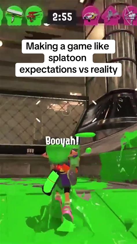 Im building a game like splatoon for pc. This is after first 3 weeks o ...