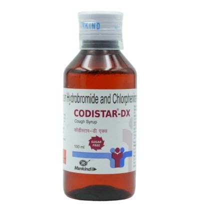 CODISTAR DX SYP100ML - Medehub