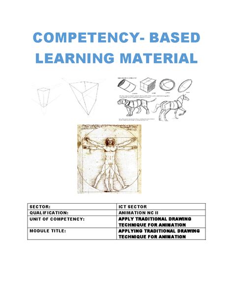 ICT216300: Applying Traditional Drawing Techniques for Animation Guide ...