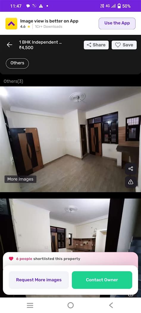 Unfurnished room with own bathroom in an apartment... – Roomies.co.in