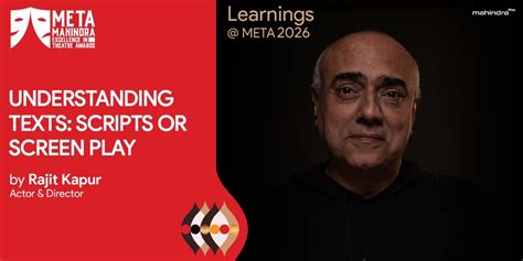 Understanding Texts: Scripts or Screen Play workshops Event Tickets ...