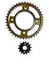 Buy Stunner CBS 125 CC / Hero Ignitor Heavy Duty Chain Sprocket Kit ...