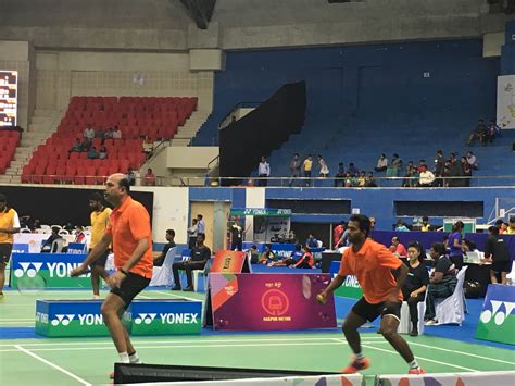 Meet Hari Kiran C, an entrepreneur playing in his first ever badminton ...