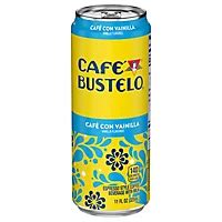 Cafe Bustelo Coffee Vanilla Single Serve Ready To Drink - 11 FZ ...