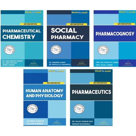D.Pharm books (PCI) Latest Syllabus-Thakur Publication