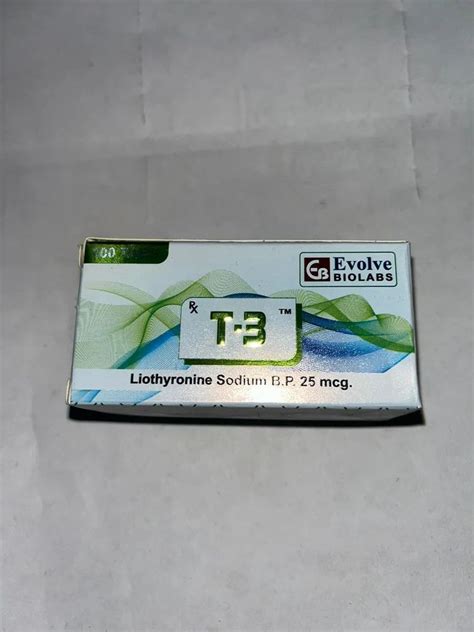 Liothyronine Sodium T_3, B.p 25 MG, (Hypothrodism), Packaging size: 10 ...