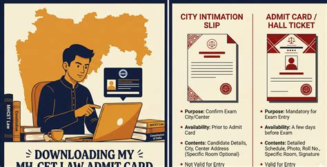 MH CET LAW 2026 City Intimation Slip: Dates, Details