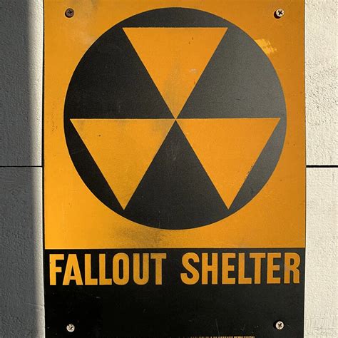 FLOPHOUZE SHIPPING CONTAINER HOTEL -Official "Fallout Shelter" Sign New ...