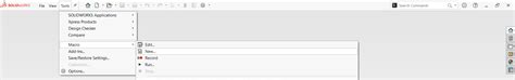 Создание макроса Solidworks для сохранения детали в 3MF, STEP, STL ...