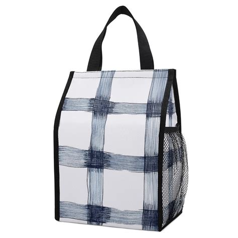 9.1×12.6 In Pocket Thermal Insulation Bag Leak-Proof Easy To Clean Large Capacity Folding Easy ...