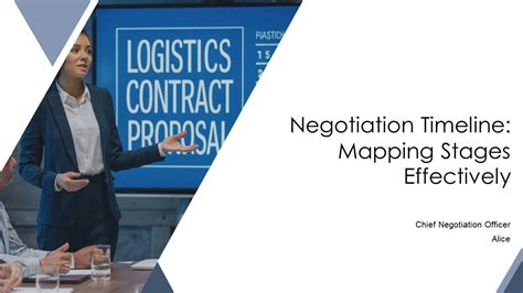 Negotiation Timeline Mapping Stages Effectively PPT Structure AT