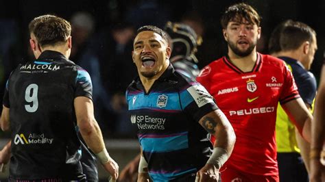 Glasgow mount incredible comeback to stun Toulouse - BBC Sport