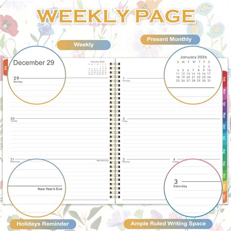 Snapklik.com : Planner 2026-2027 - 2026 Planner Weekly And Monthly ...