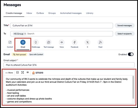 Create and send messages part 2: Choose your delivery methods ...