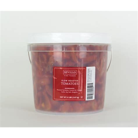 Sevillo Fine Foods Frozen Vegetable Red Slow Roasted Tomatoes 8 Pound ...