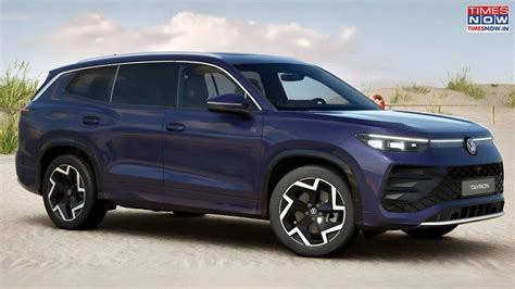 Volkswagen Tayron R-Line India Launch Today - Here Are The Features ...