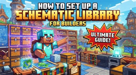 Setting Up a Schematic Library for Builders (Step by Step) - Mc-Mod.Net