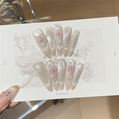 [Cherry Blossoms Fall] Y Spring atmosphere flashes, white boiled water, cat eyes, fine flash ...