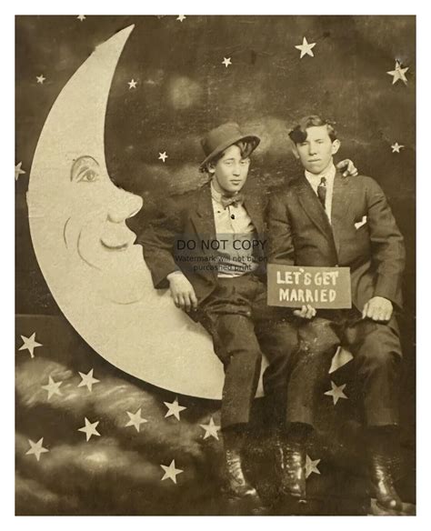 I've been really enamoured by vintage paper moon portraits. They were a ...