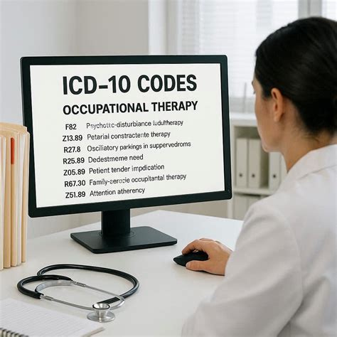 ICD-10 Code for Occupational Therapy - wmwtl