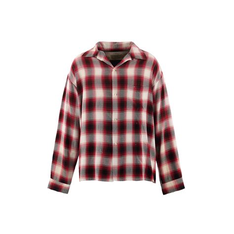 SM-MK8-0000-045/RAYON SHIRT/CHECK/RED | SAINT Mxxxxxx | THE GROUND ...