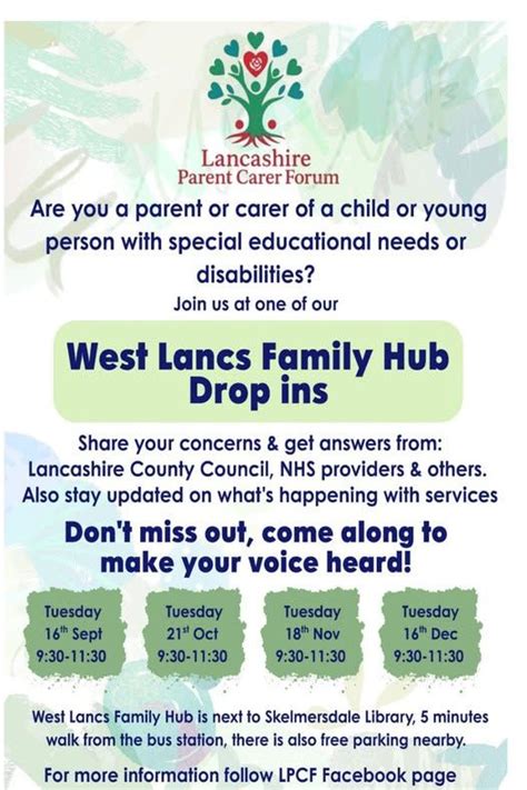 Parent Carer feedback and chat, West Lancashire Youth Zone ...