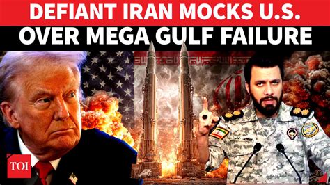 Strategic embarrassment in West Asia: Iran shames Trump as IRGC hammers ...