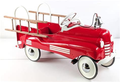RESTORED STEELCRAFT PONTIAC FIRE TRUCK PEDAL CAR Upcoming Auctions in ...