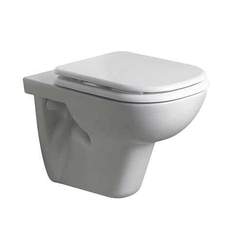 Inodoro Ferrum bari corto de colgar sin tapa blanco BAR-IN-017-BL ...