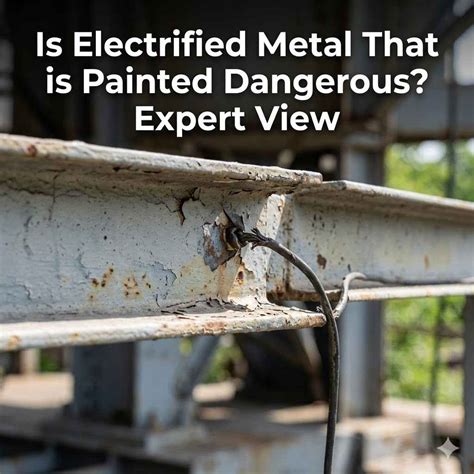 Is Electrified Metal That is Painted Dangerous? Expert View