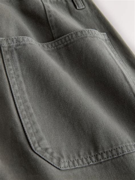 Buy Khaki Green Utility Wide Leg Jeans from Next India