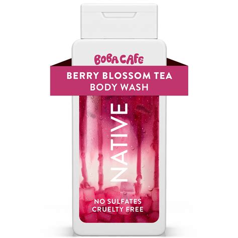 Native Body Wash, Limited Edition Berry Blossom Tea, Sulfate Free Body Wash for Women & Men ...